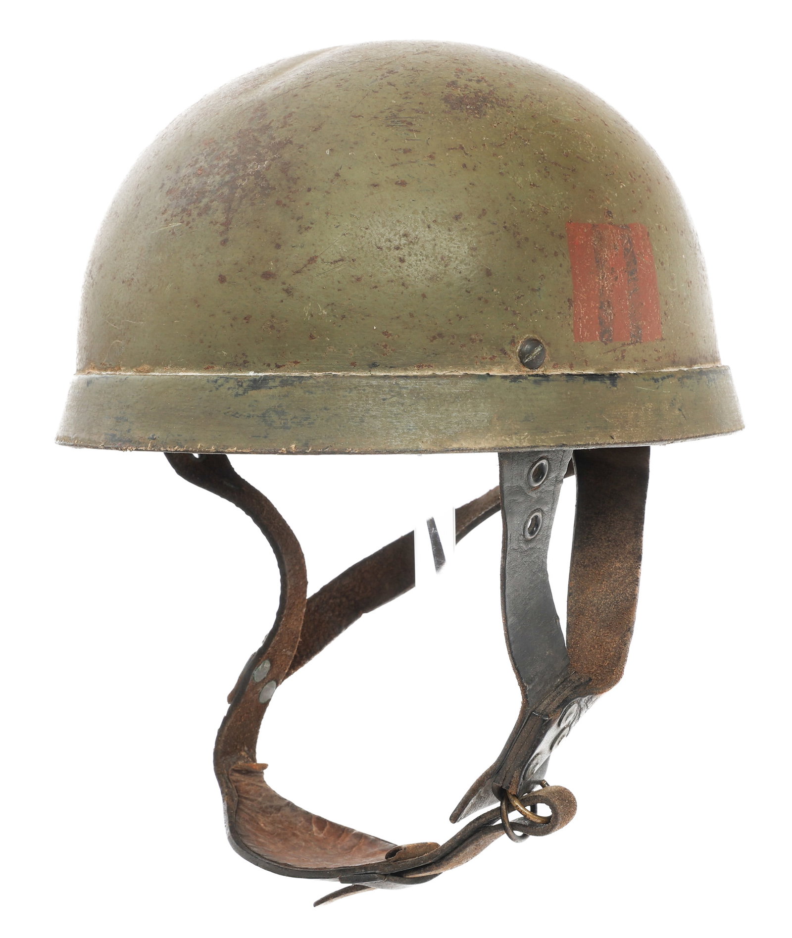 WWII BRITISH PARATROOPER HSAT MK1 COMBAT HELMET (1 of 20)