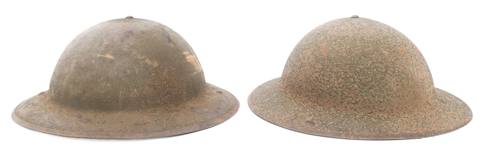 WWII US ARMY M1917A1 COMBAT HELMETS (1 of 14)