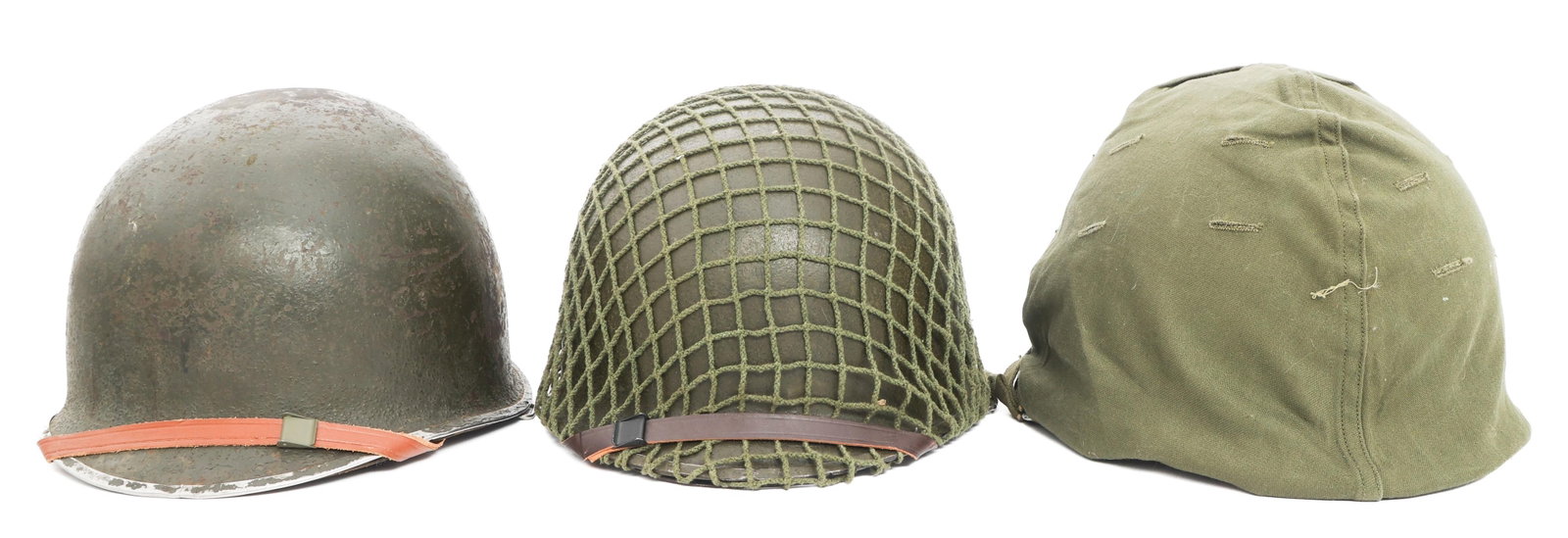 KOREAN WAR - VIETNAM WAR US ARMY M1 COMBAT HELMETS