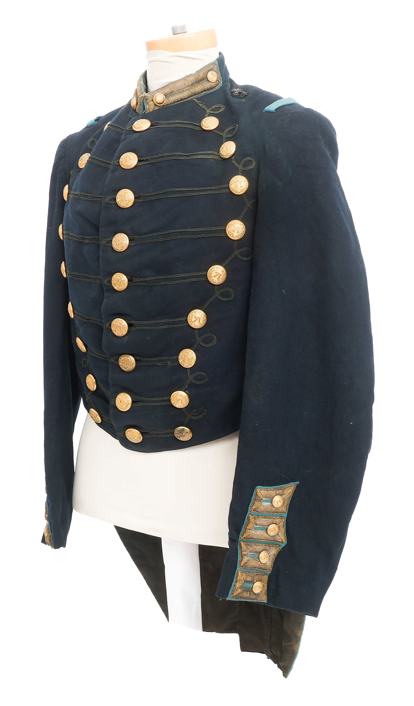 19th C. 71st NEW YORK STATE MILITIA REGT TAIL COAT (1 of 13)