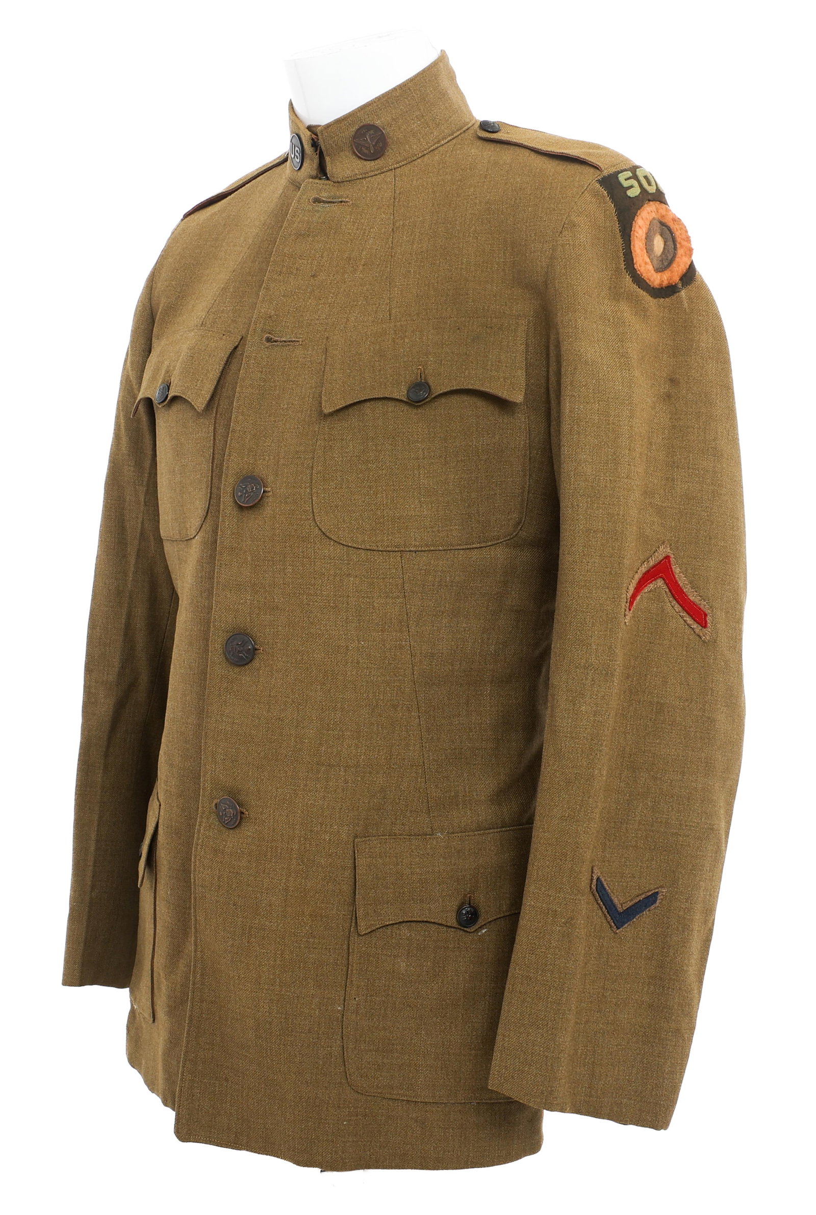 WWI US AIR SERVICE 500th AERO SQUADRON TUNIC