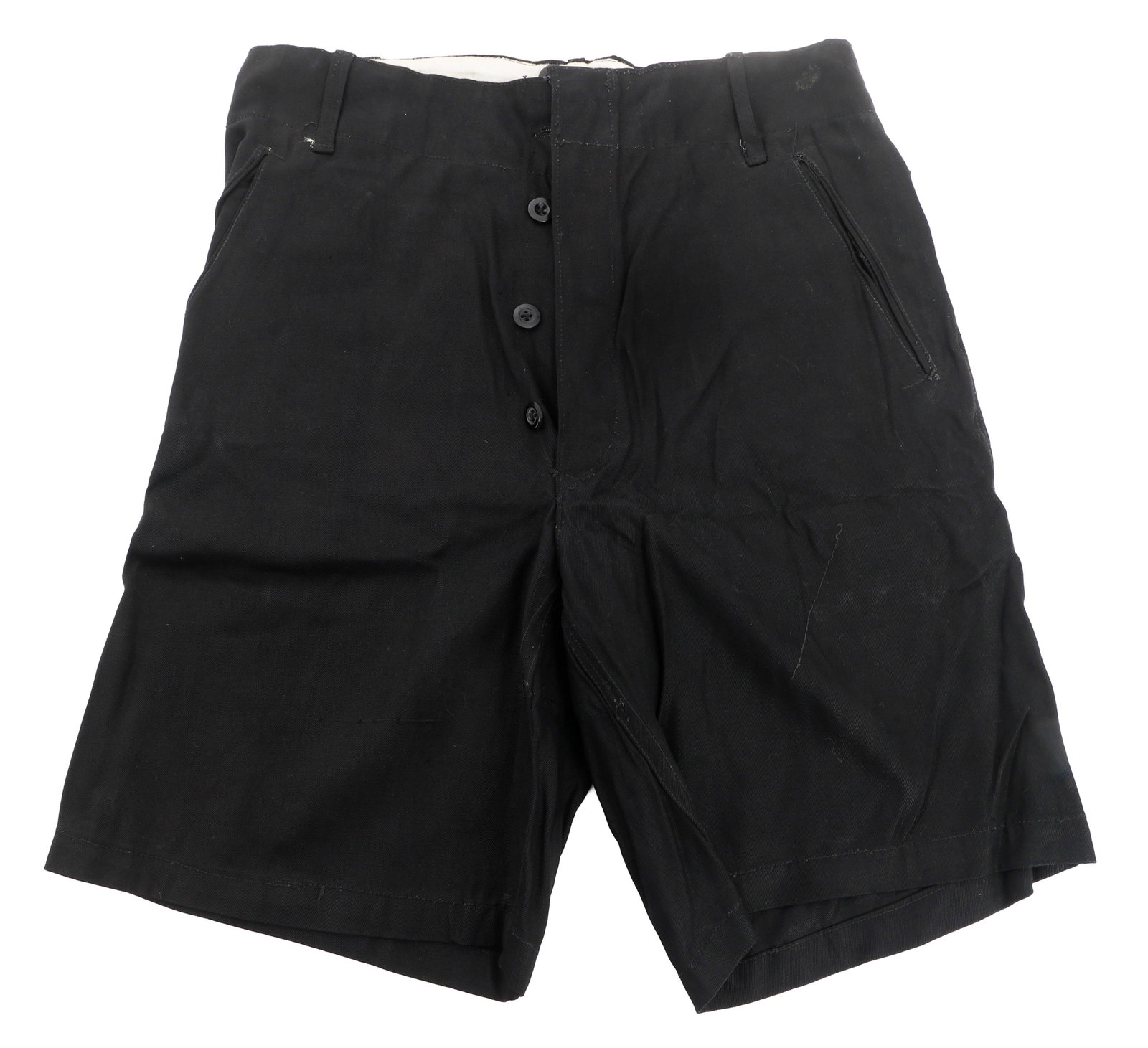 WWII GERMAN HILTER YOUTH HJ KNIEHOSE BLACK SHORTS