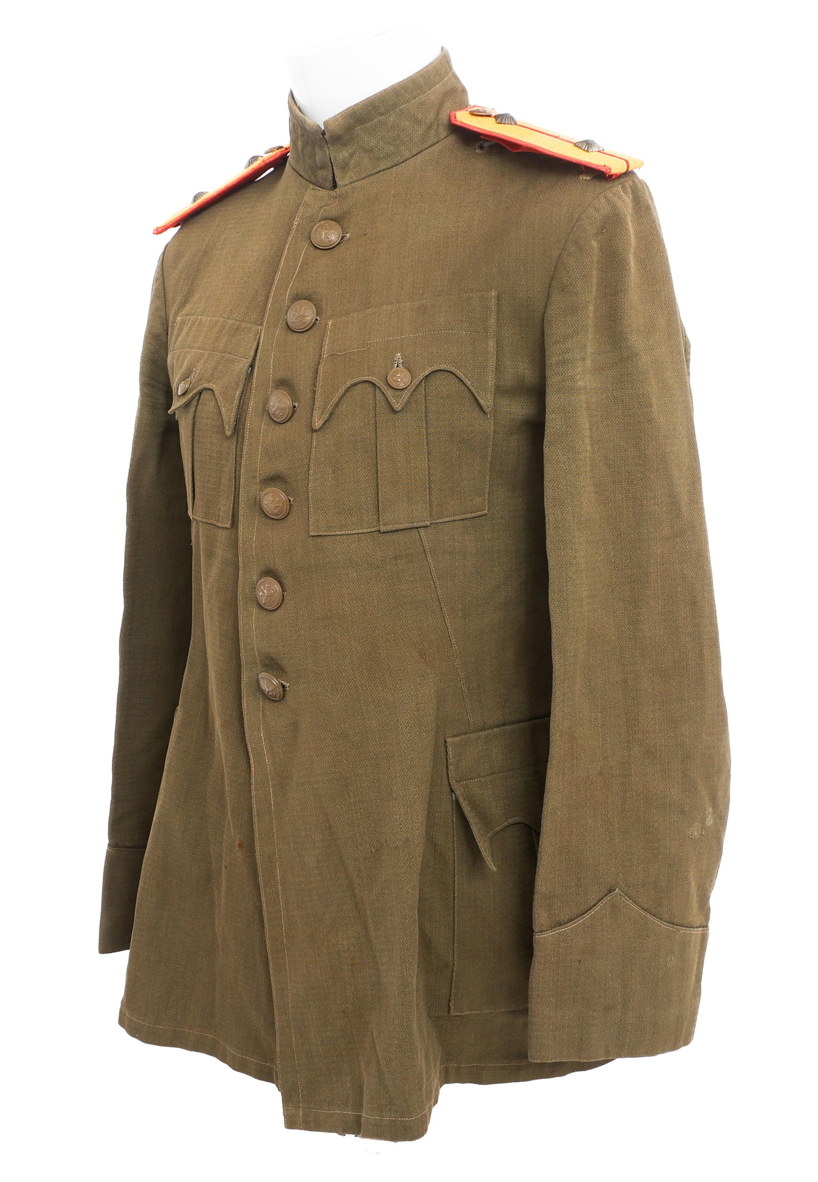 WWII BULGARIAN ARMY LIEUTENANT TUNIC (1 of 7)