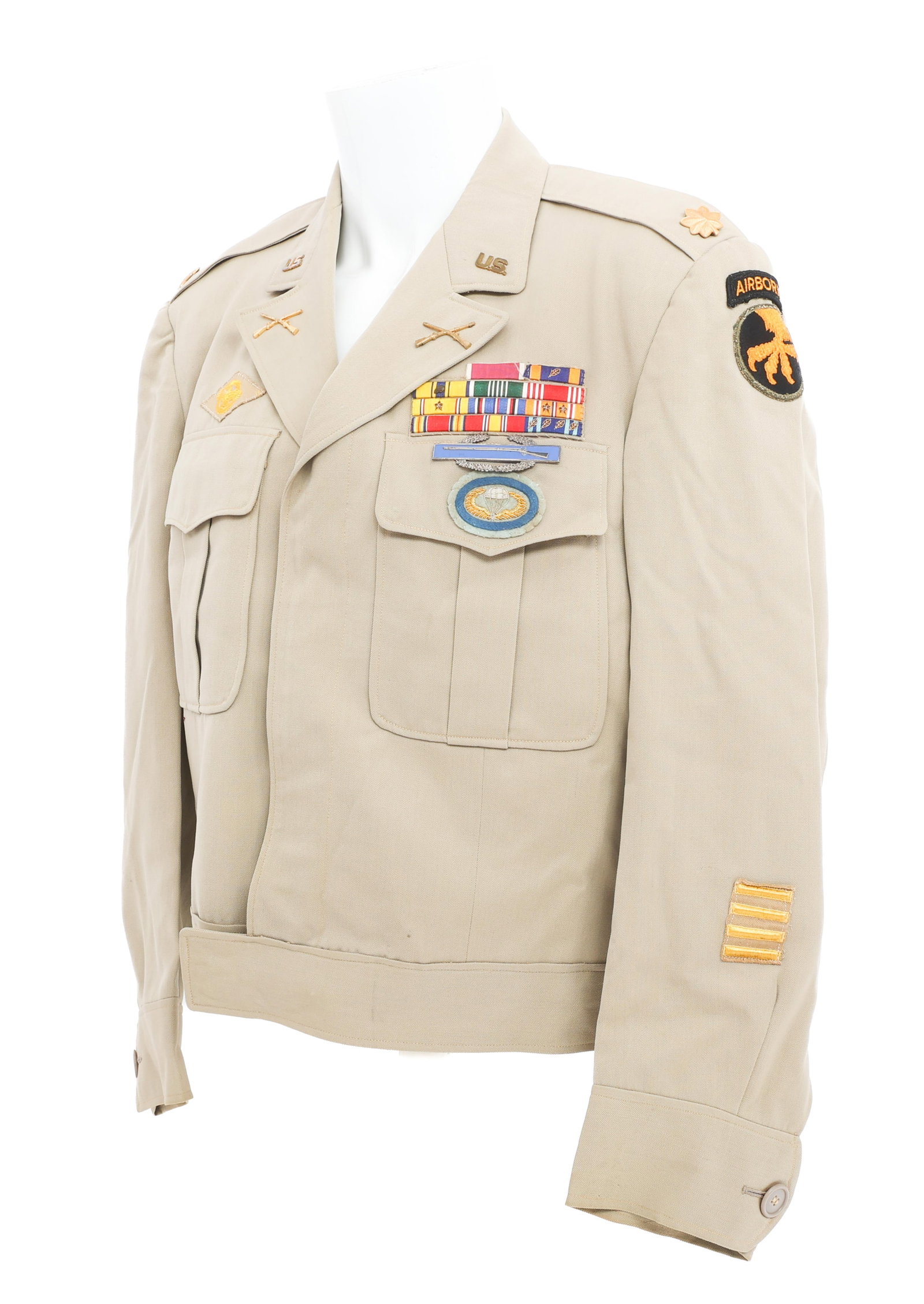 WWII US ARMY 17th AIRBORNE TAILOR MADE JACKET
