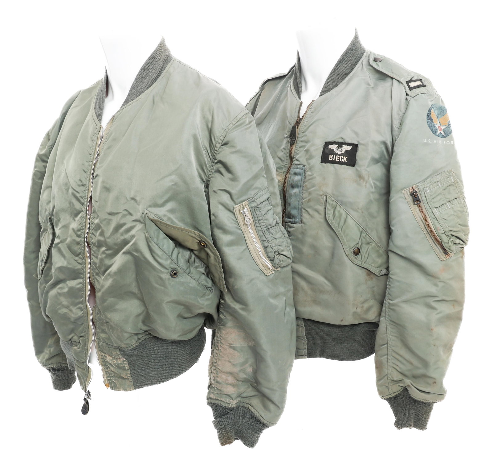 VIETNAM WAR US AIR FORCE TYPE L2-B FLIGHT JACKETS (1 of 16)