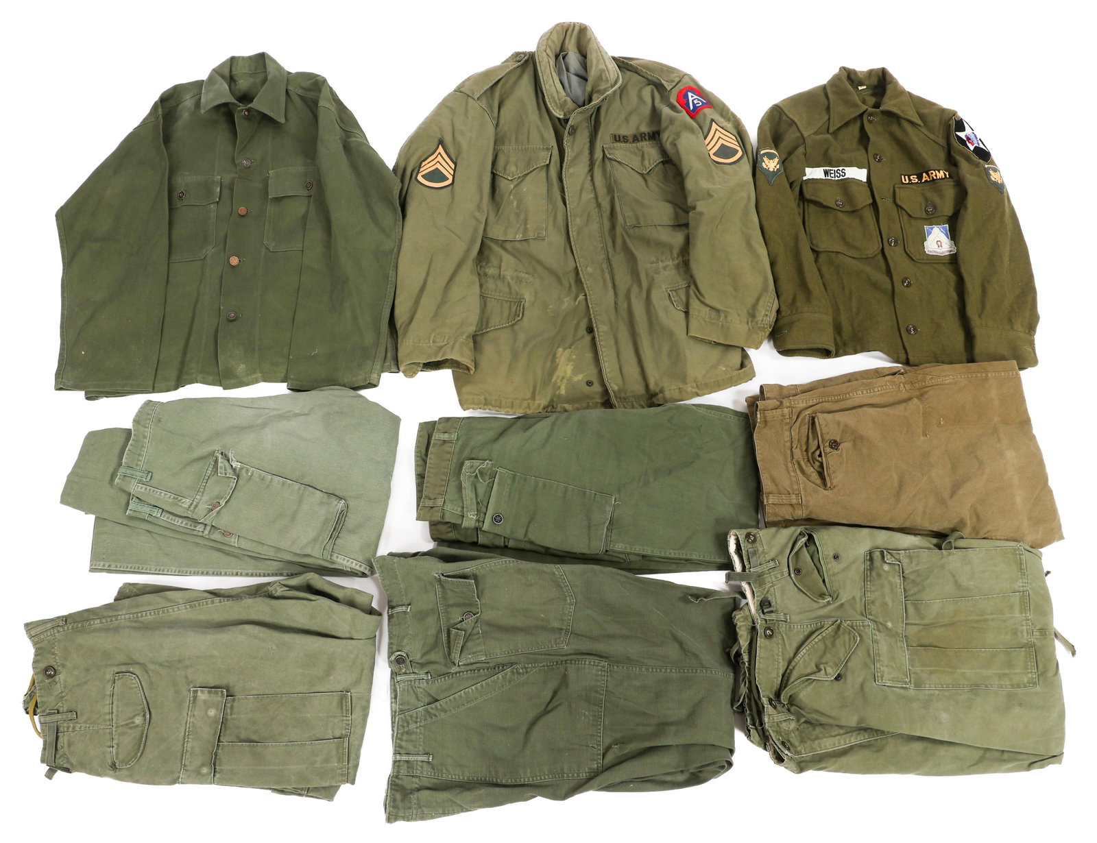 VIETNAM WAR US SHIRTS, JACKETS & PANTS (1 of 16)