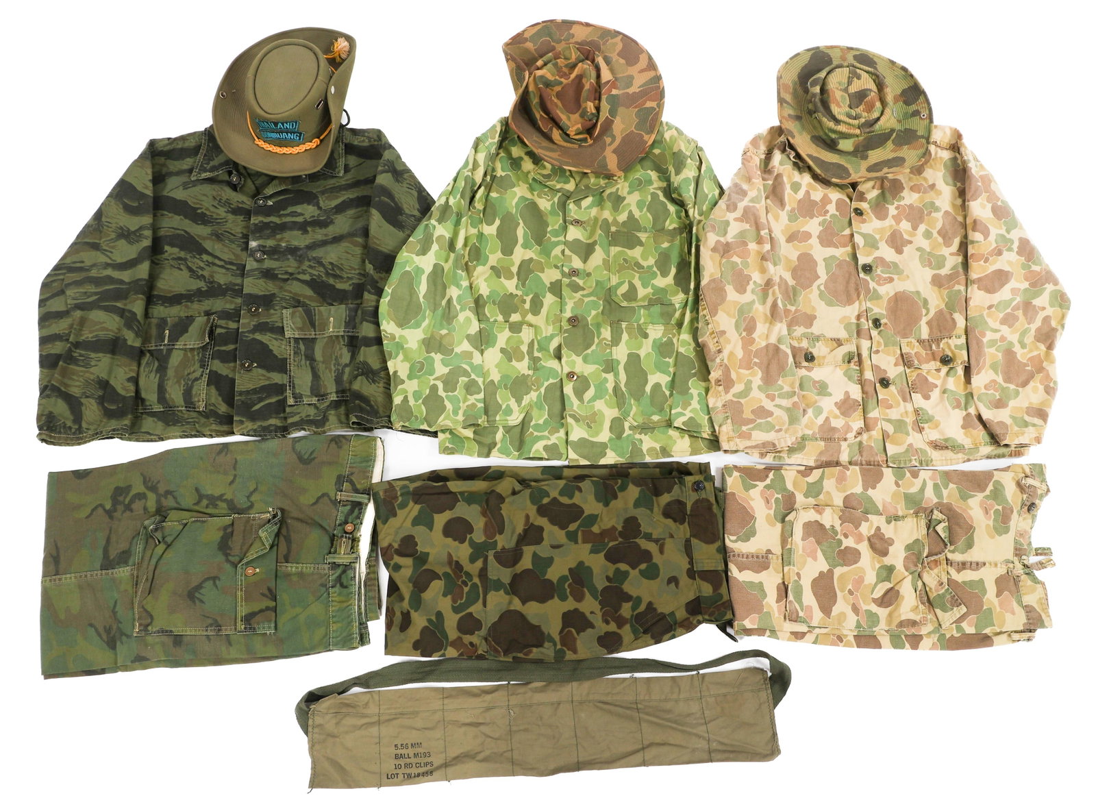 VIETNAM WAR US ARMY BEOGAM & TIGER STRIPE UNIFORMS (1 of 13)