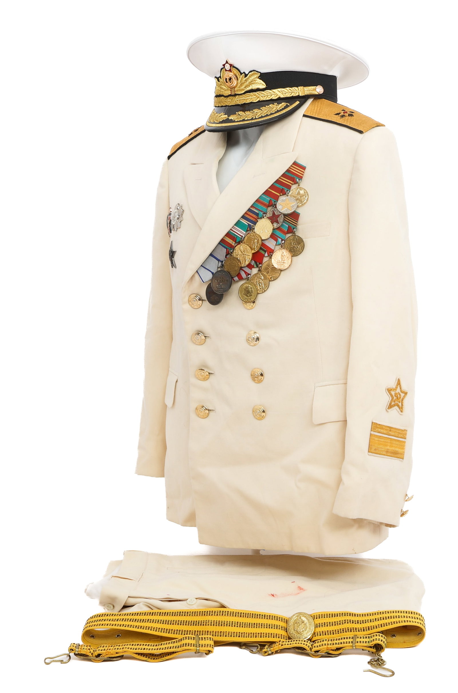 COLD WAR SOVIET NAVY FLEET ADMIRALS UNIFORM SET (1 of 20)