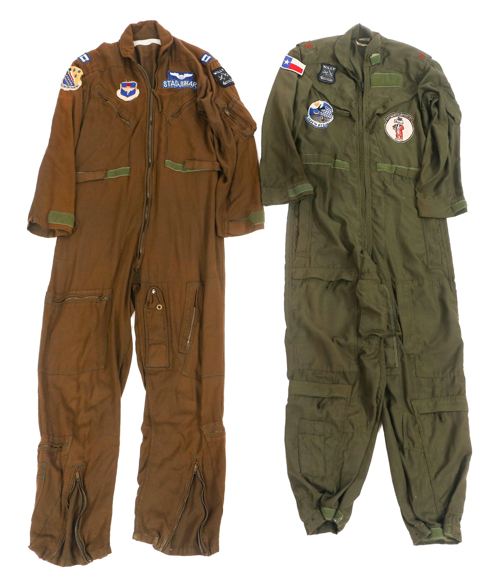 VIETNAM WAR ERA US AIR FORCE PILOT FLIGHT SUITS (1 of 12)