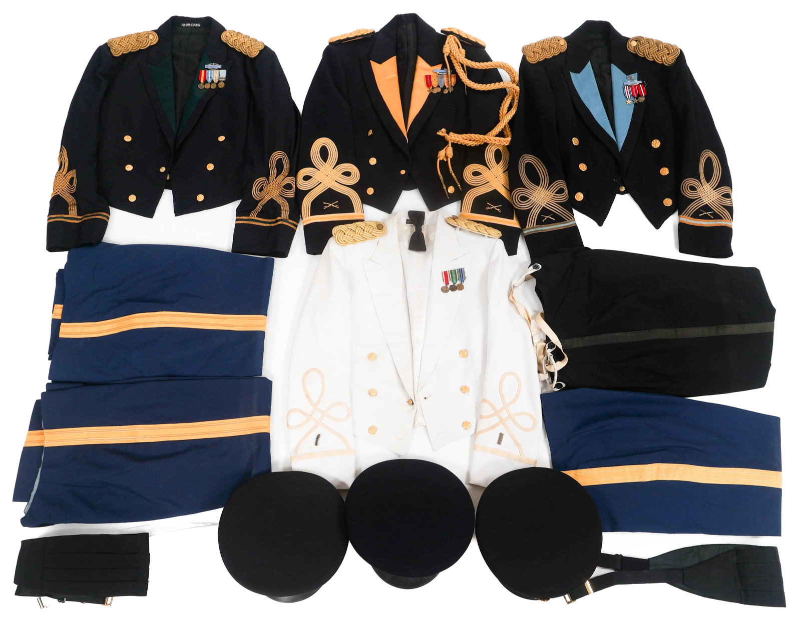 COLD WAR US ARMY OFFICER MESS DRESS UNIFORMS (1 of 15)