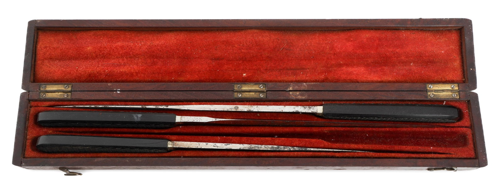 19th C. FRENCH MADE SURGEON AMPUTATION KNIFE SET (1 of 12)