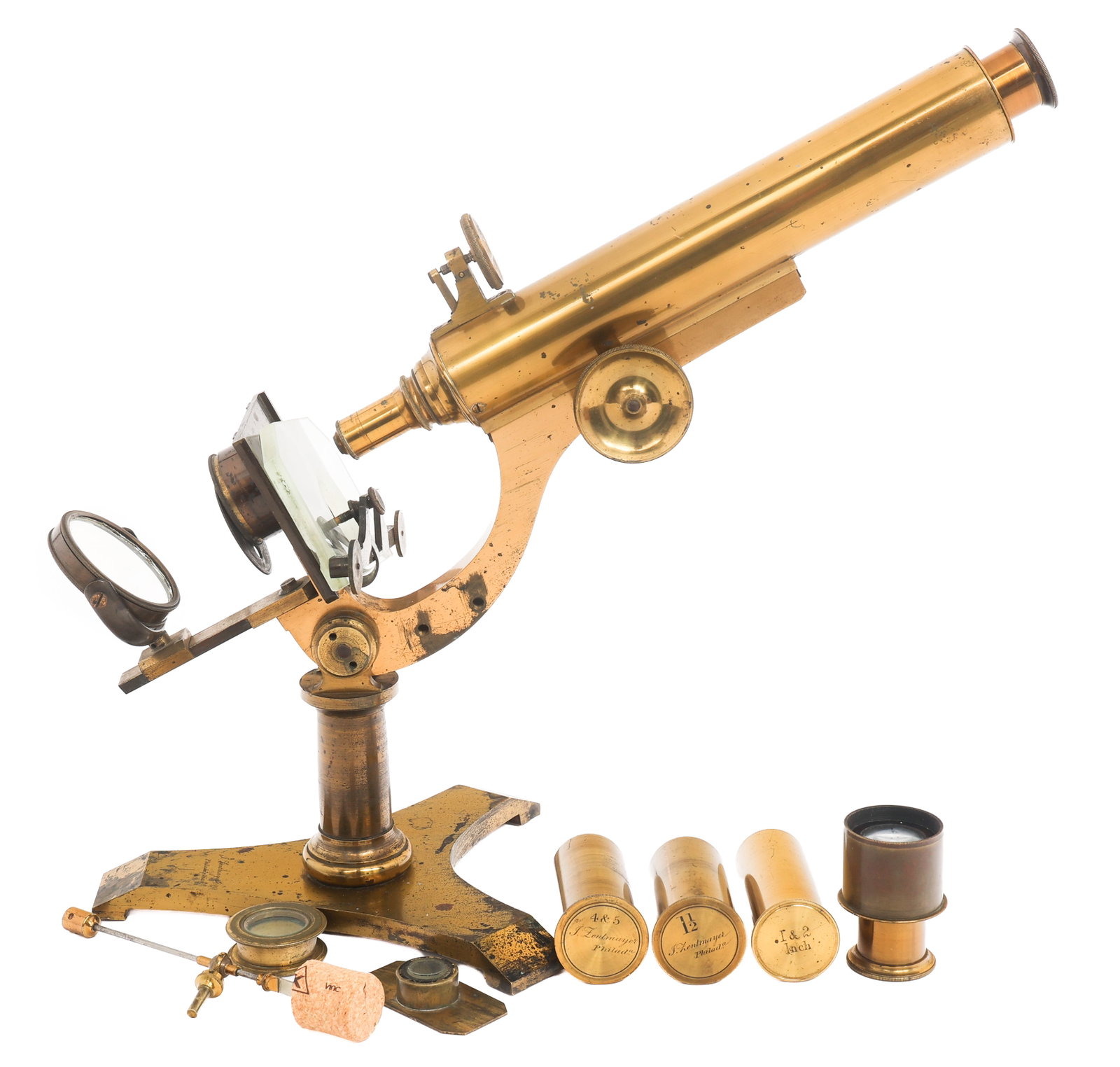CIVIL WAR UNION MEDICAL BRASS MICROSCOPE (1 of 13)
