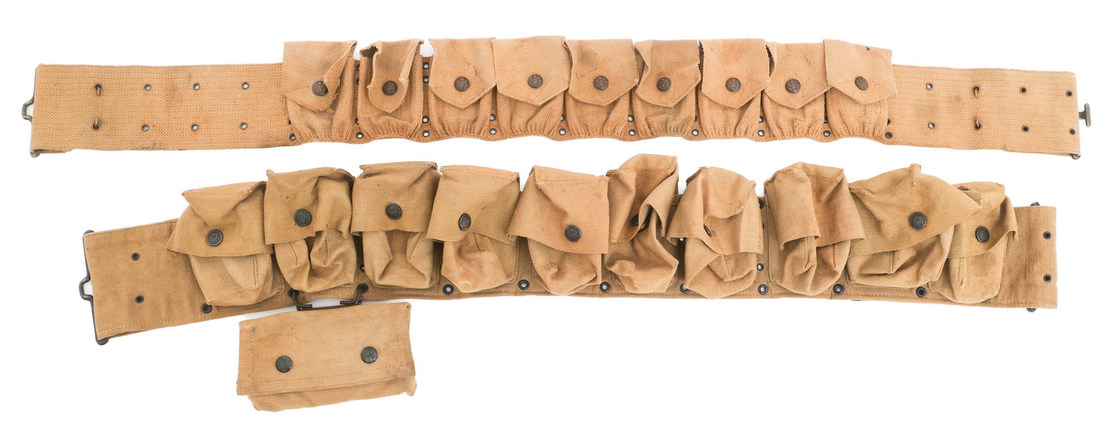 US M1903 & WWI CAVALRY MEDIC CARTRIDGE BELTS (1 of 20)