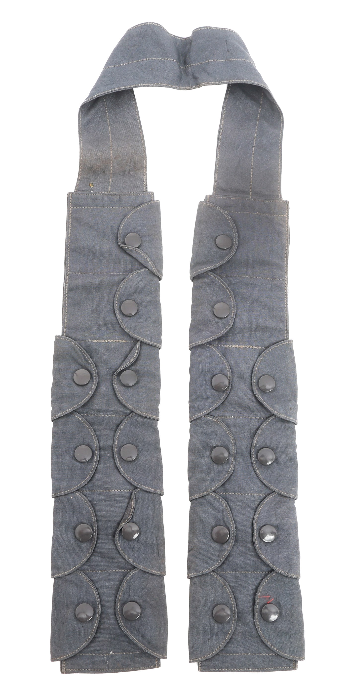 WWII GERMAN FALLSCHIRMJAGER BLUE BANDOLIER (1 of 7)