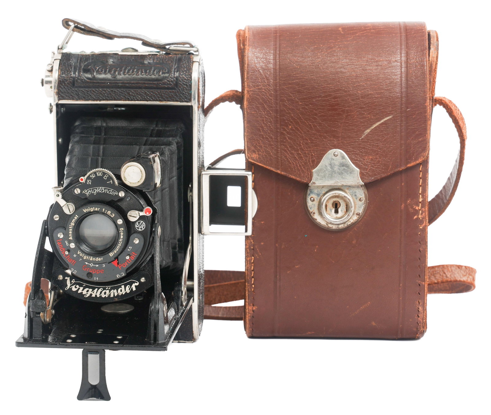 1930s GERMAN VOIGTLANDER FOLDING CAMERA (1 of 15)