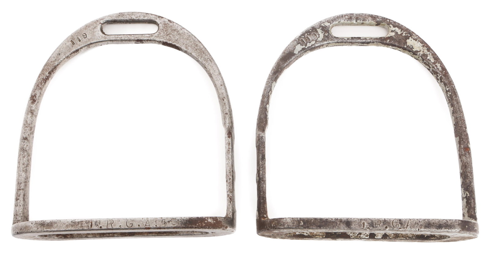 IMPERIAL GERMAN MOUNTAIN ARTILLERY STIRRUPS (1 of 9)