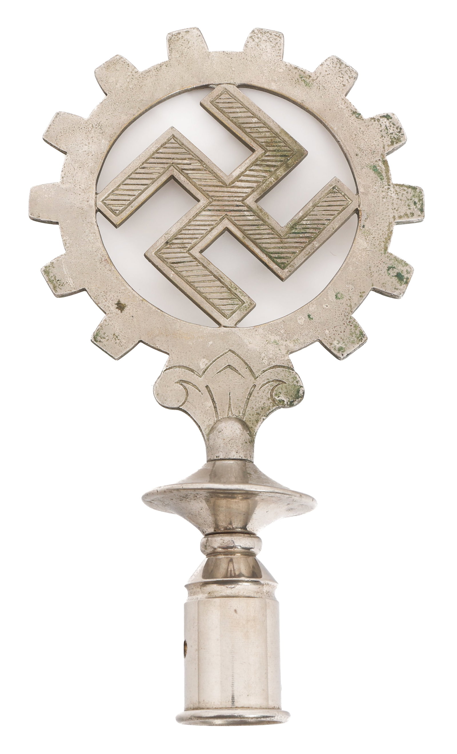 WWII GERMAN DAF FLAG POLE TOPPER by RZM 60
