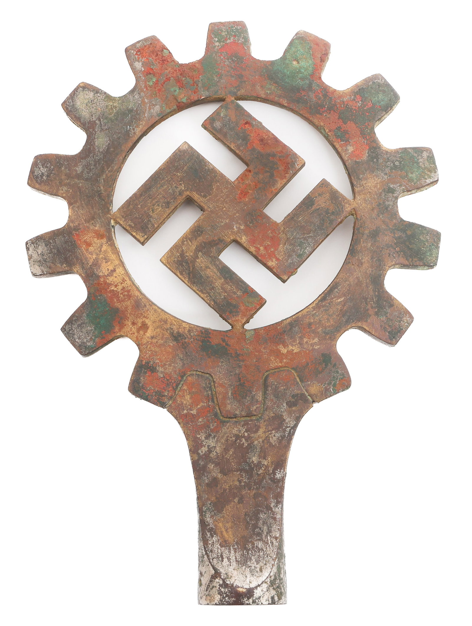 WWII GERMAN DAF FLAG TOPPER
