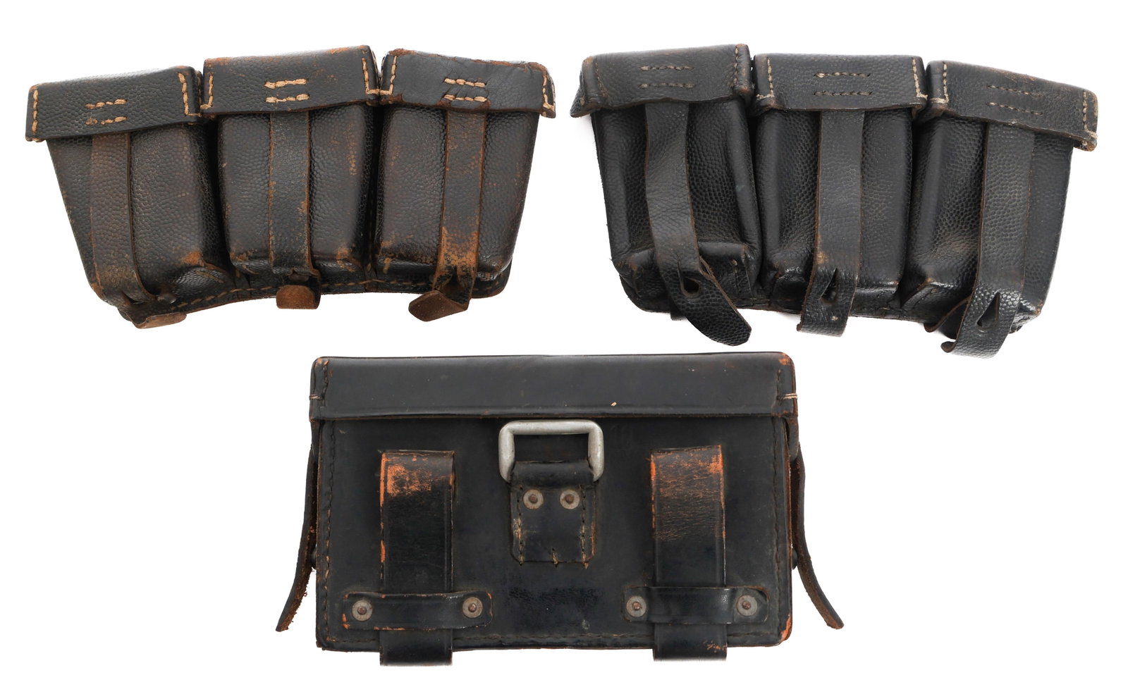 WWII GERMAN HEER AMMUNITION & MEDICAL POUCHES (1 of 10)
