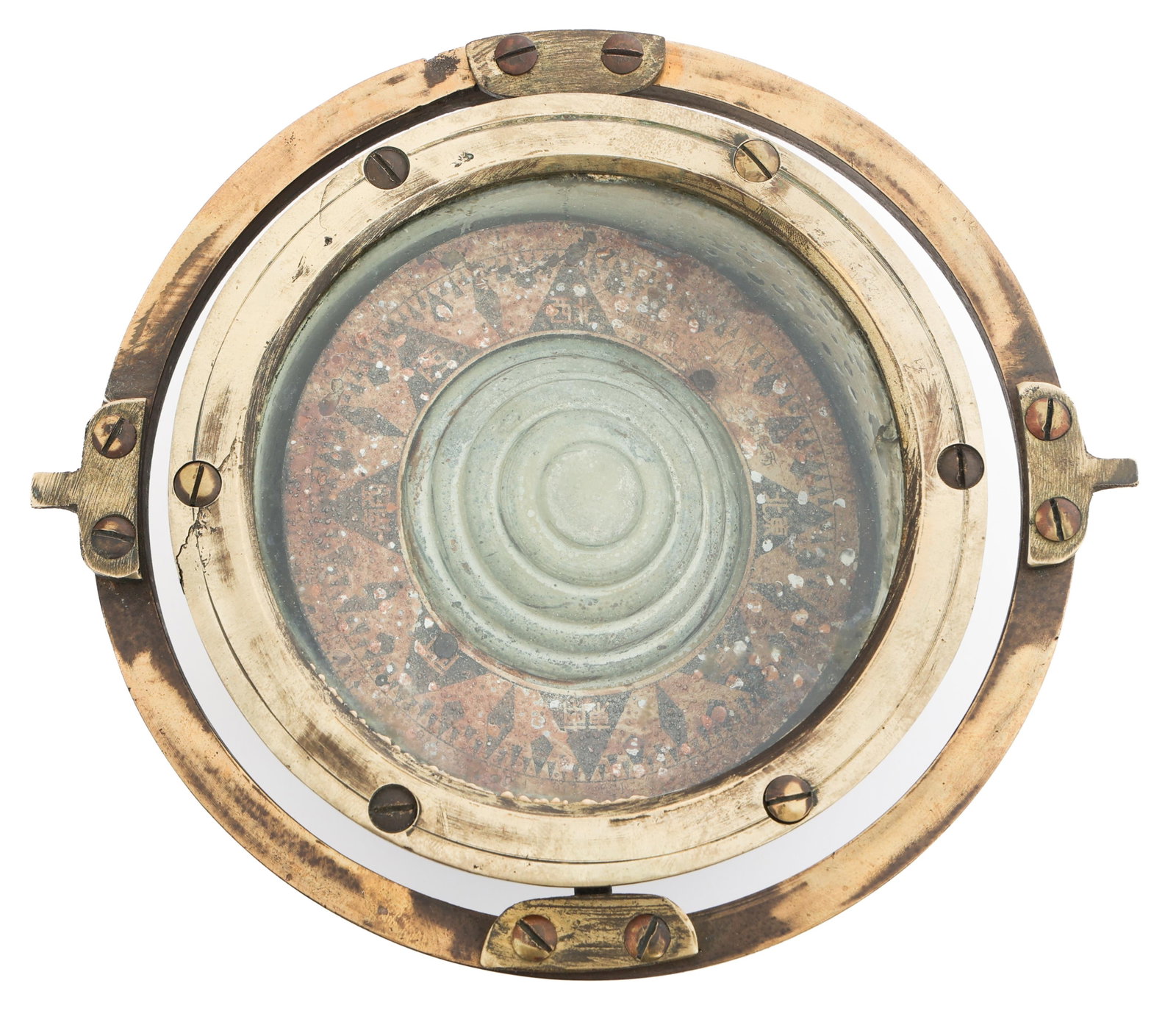 WWII JAPANESE NAVY SHIP GYROSCOPIC COMPASS (1 of 5)