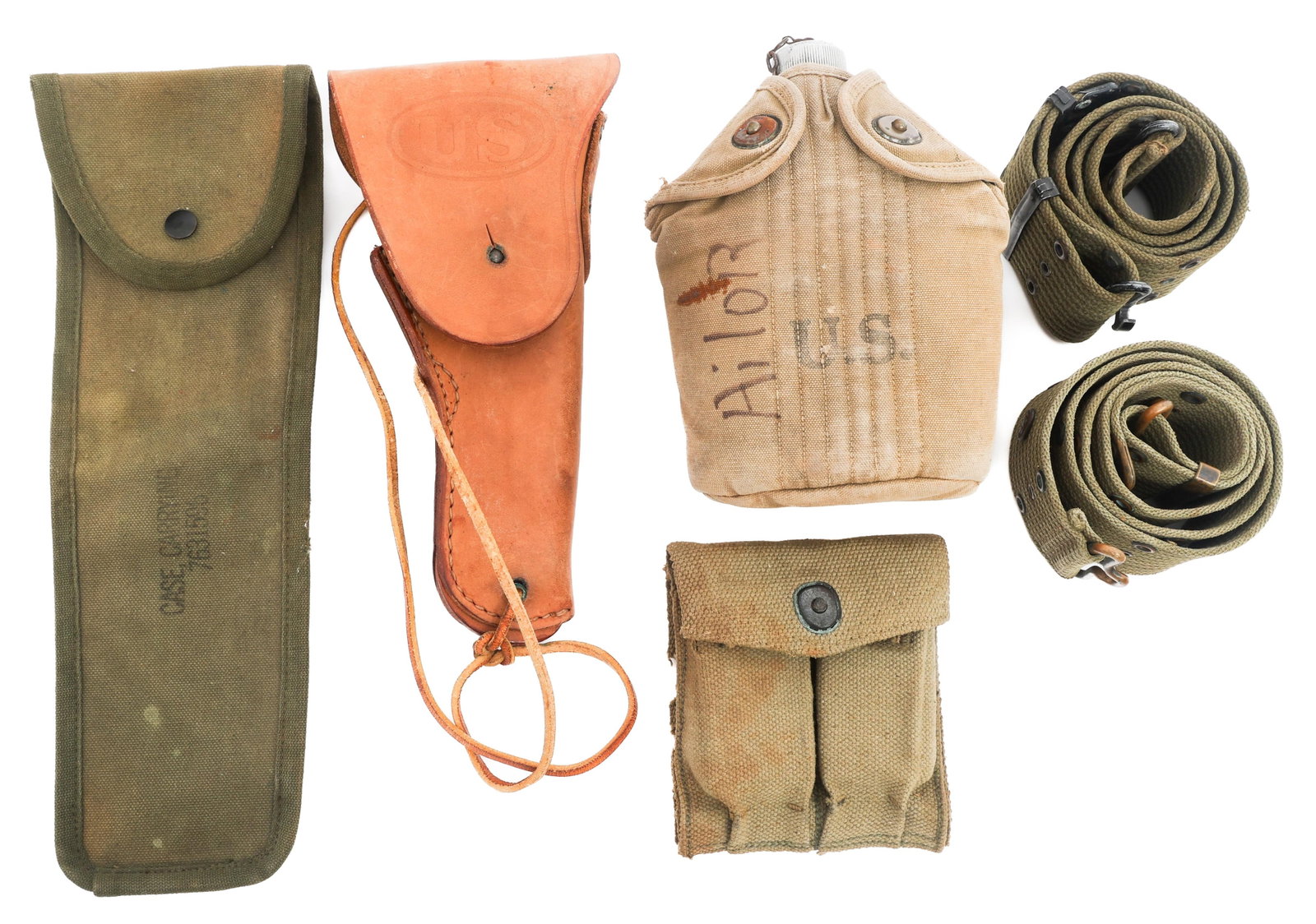 WWII US ARMED FORCES FIELD GEAR (1 of 16)