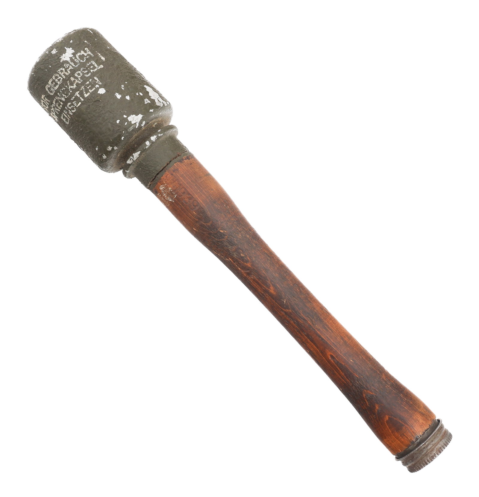 WWII GERMAN M24 STICK GRENADE DUMMY TRAINER (1 of 9)