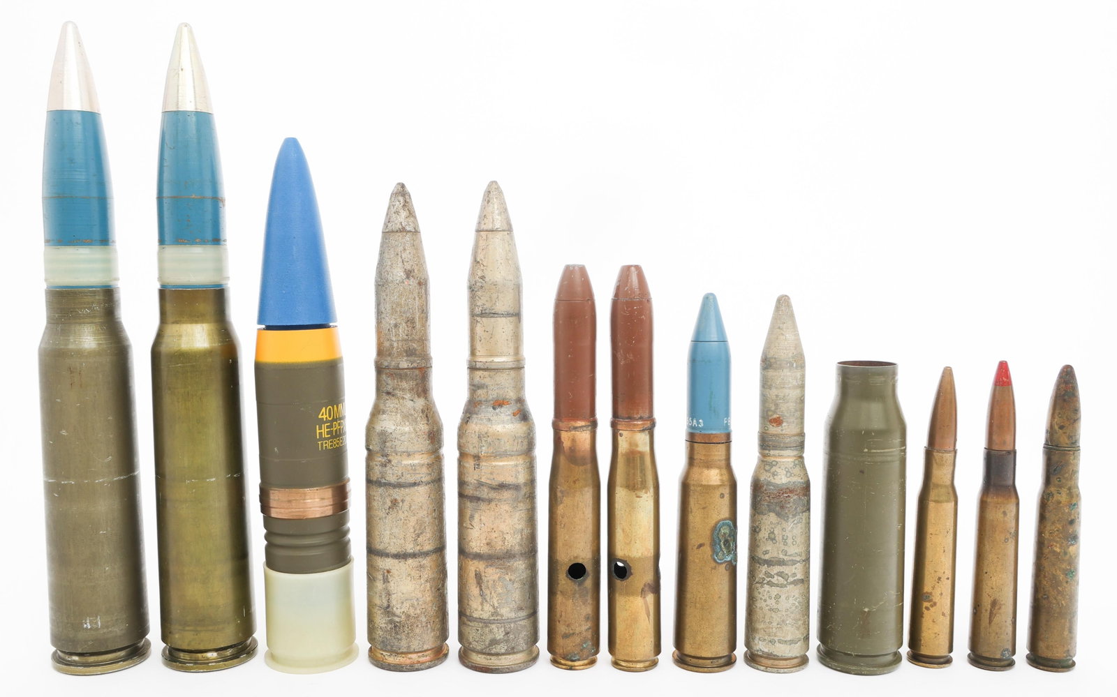 COLD WAR US ARMED FORCES TRAINING ROUNDS - 7