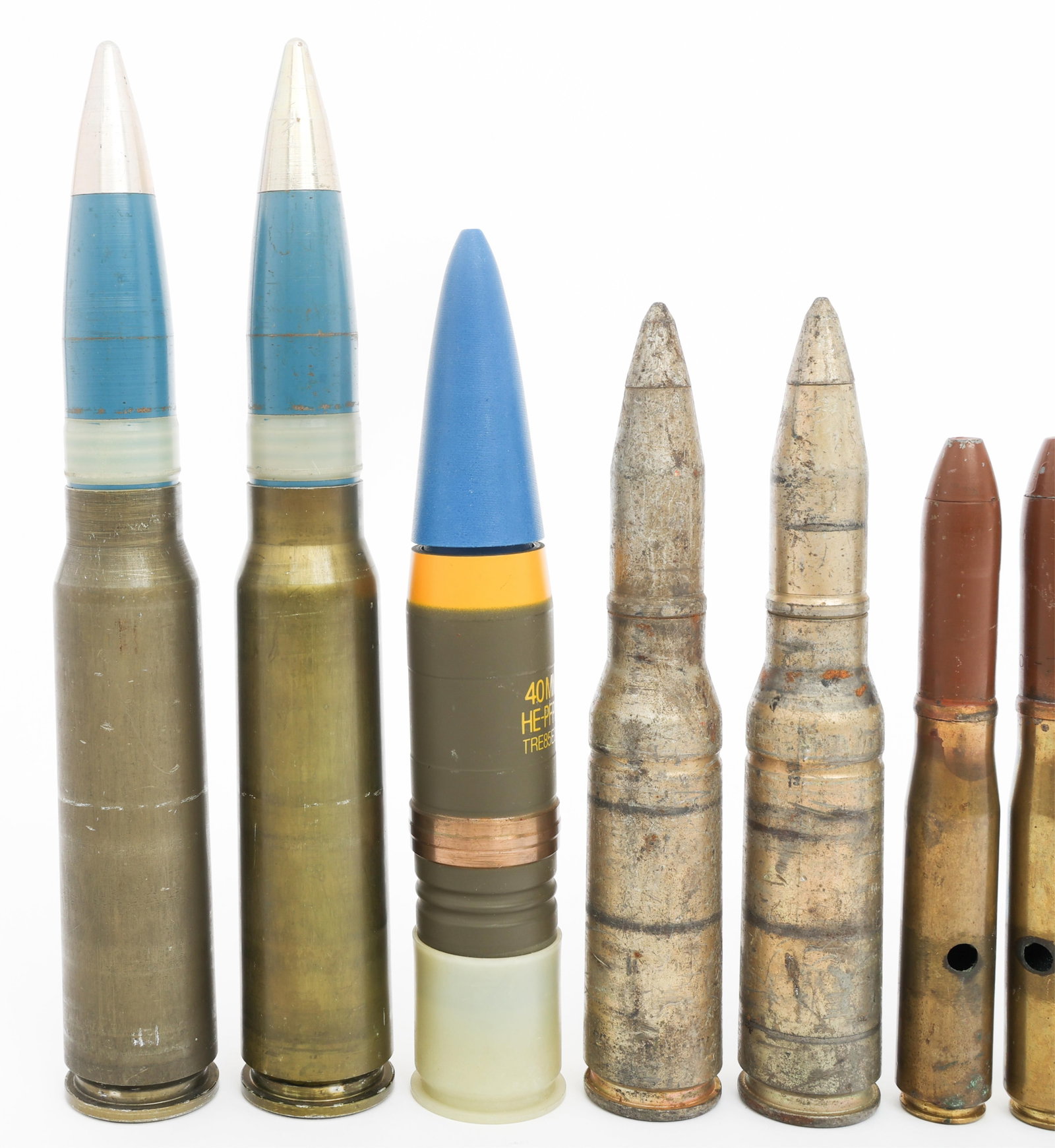 COLD WAR US ARMED FORCES TRAINING ROUNDS - 8