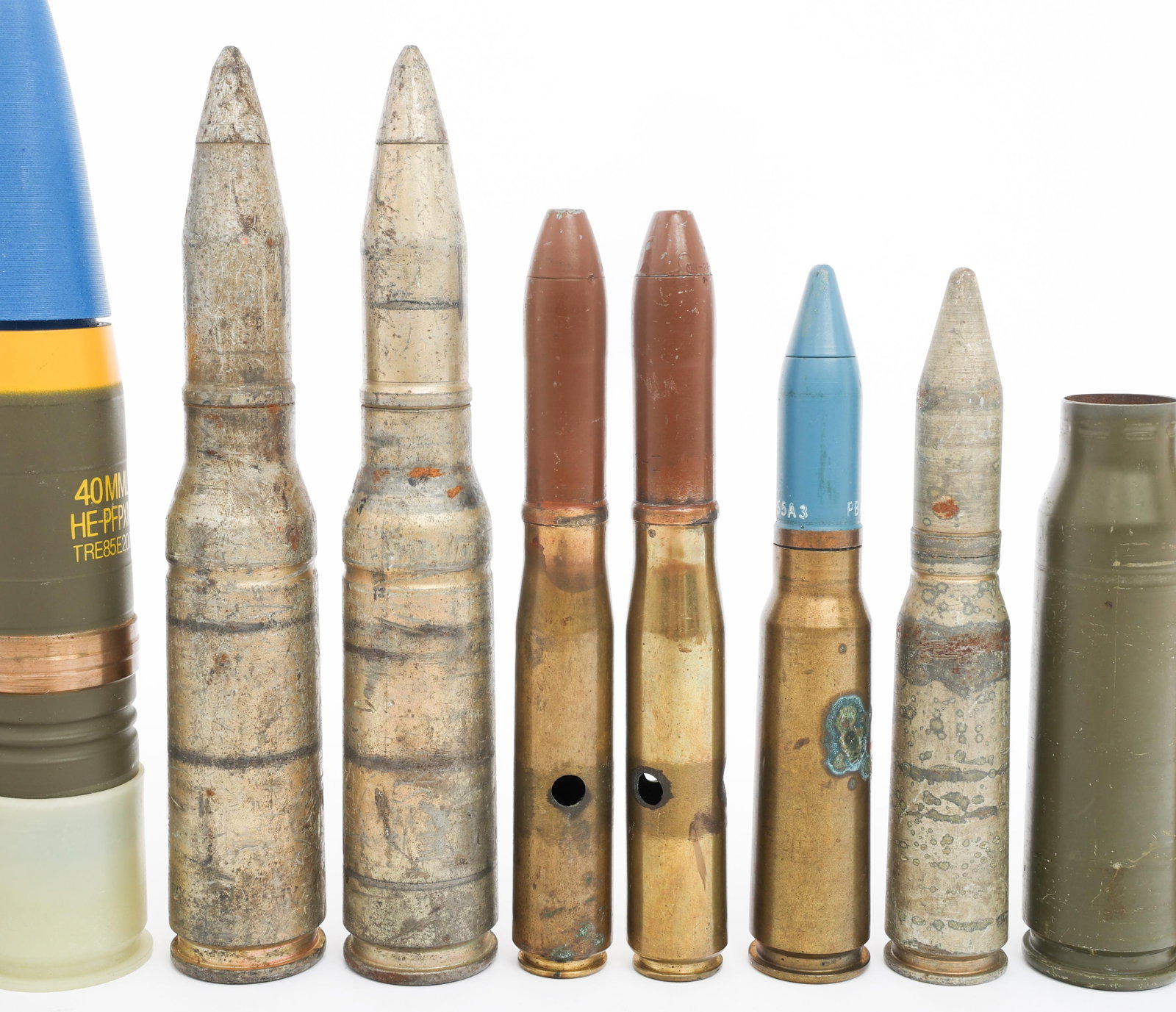 COLD WAR US ARMED FORCES TRAINING ROUNDS - 9