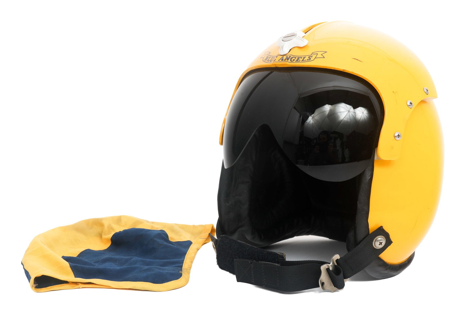 TRIBUTE US NAVY BLUE ANGELS FLIGHT HELMET (1 of 14)