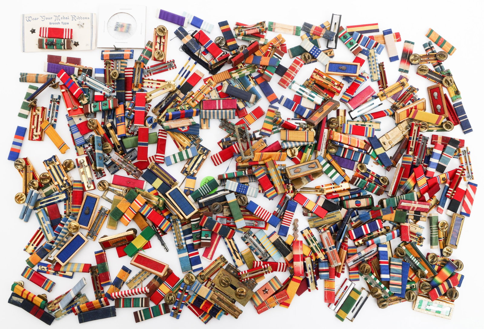WWII - COLD WAR US ARMED FORCES RIBBONS (1 of 11)