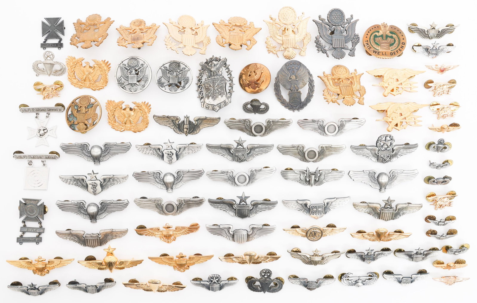 WWII - COLD WAR US QUALIFICATION WINGS & INSIGNIA