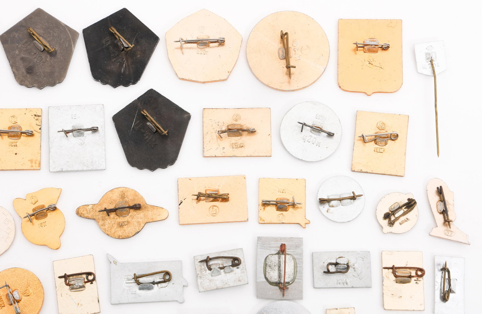 COLD WAR SOVIET SPACE PROGRAM PINS - 12