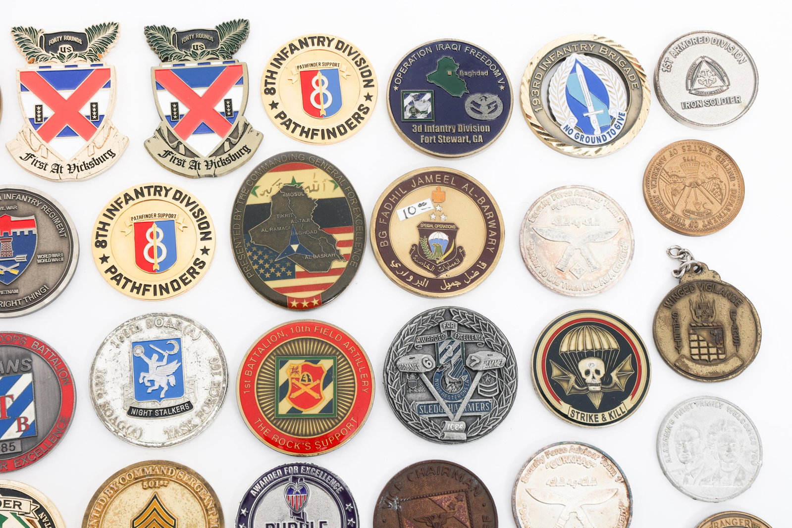 COLD WAR - CURRENT US ARMED FORCES CHALLENGE COINS - 3