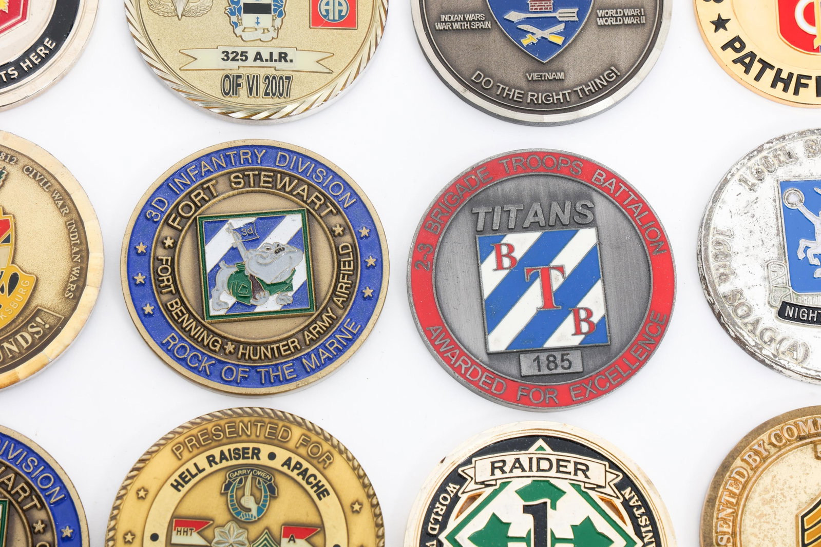 COLD WAR - CURRENT US ARMED FORCES CHALLENGE COINS - 6