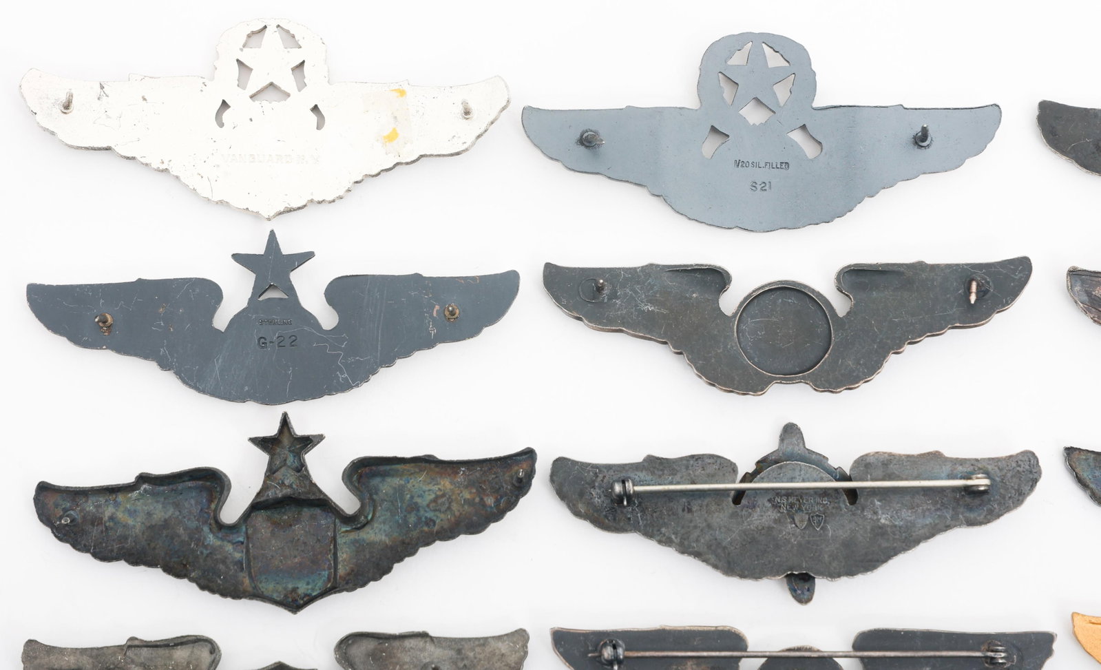 20TH C. US 3" QUALIFICATION WINGS - 10