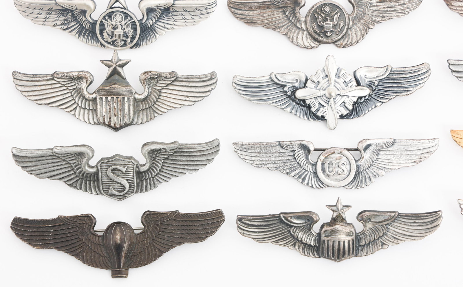 20TH C. US 3" QUALIFICATION WINGS - 4