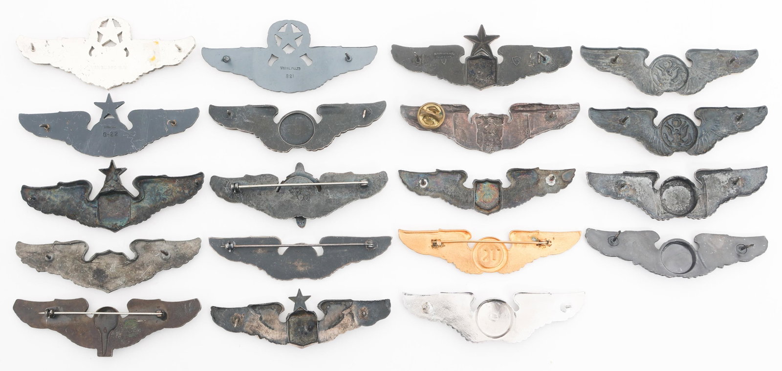 20TH C. US 3" QUALIFICATION WINGS - 9