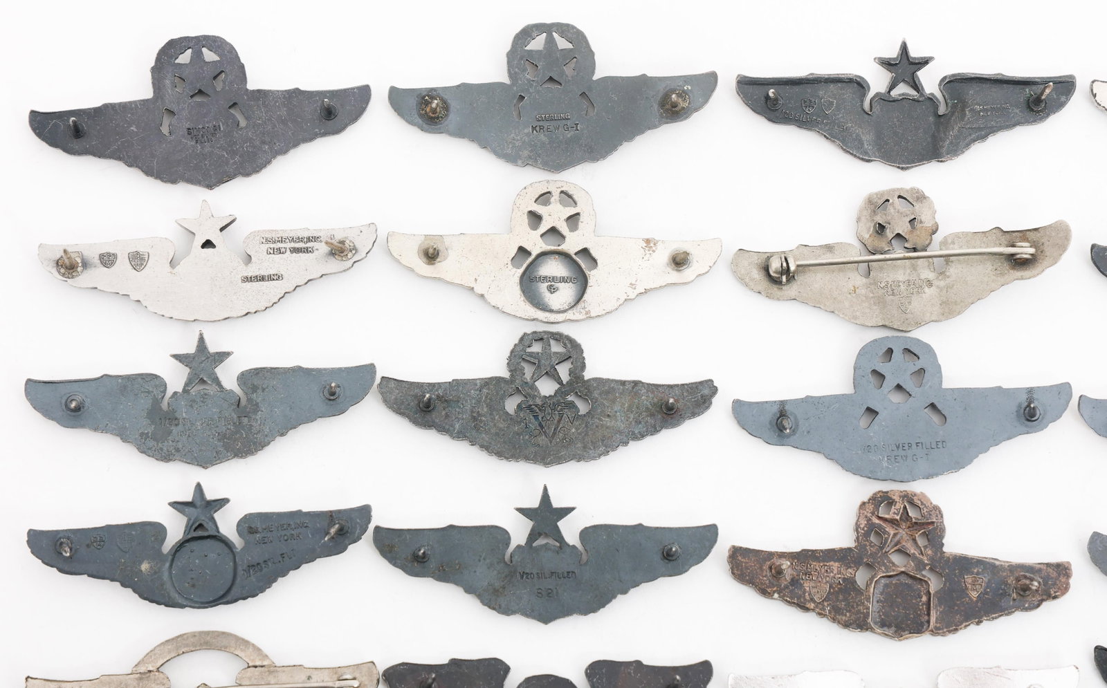COLD WAR - CURRENT USAF 2" PILOT WINGS - 10