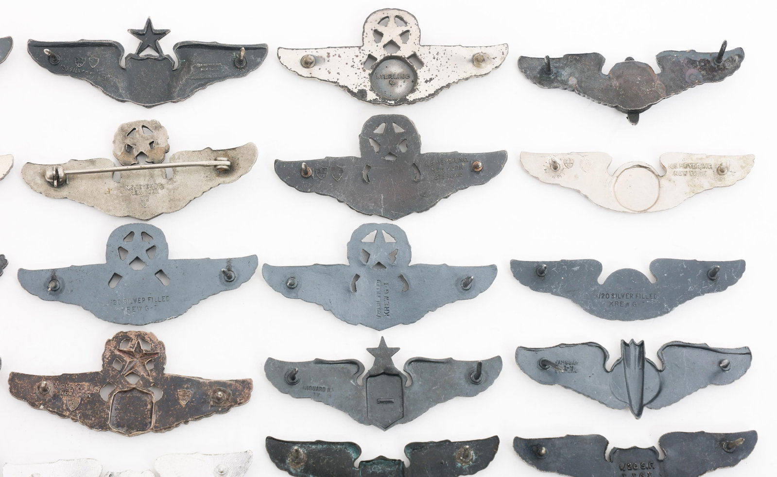 COLD WAR - CURRENT USAF 2" PILOT WINGS - 11