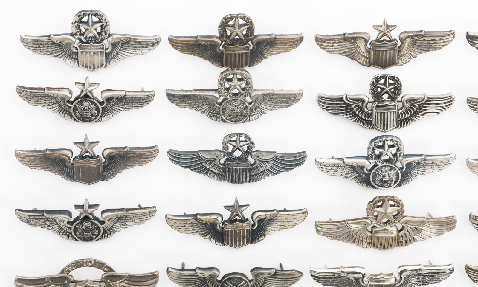 COLD WAR - CURRENT USAF 2" PILOT WINGS - 2