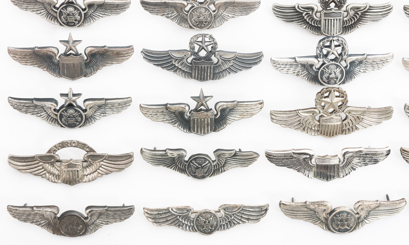 COLD WAR - CURRENT USAF 2" PILOT WINGS - 4