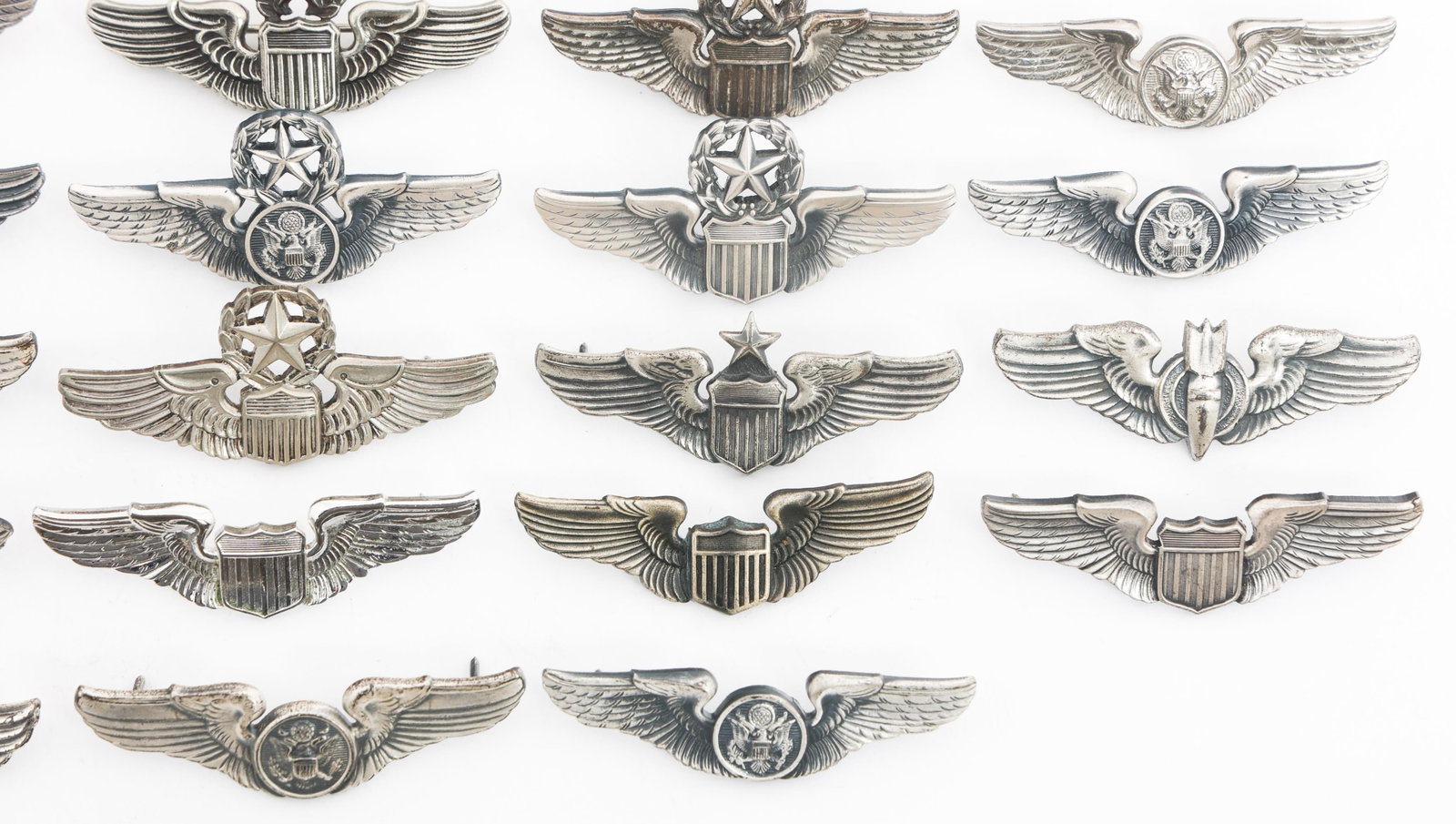 COLD WAR - CURRENT USAF 2" PILOT WINGS - 5