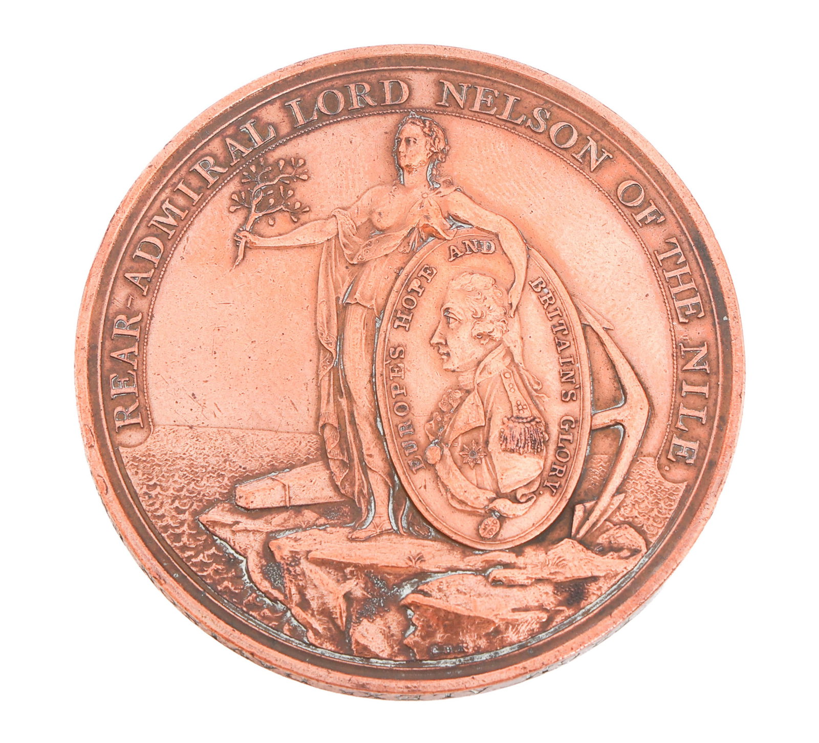 BRITISH NAVY DAVISON BATTLE OF THE NILE MEDAL (1 of 6)