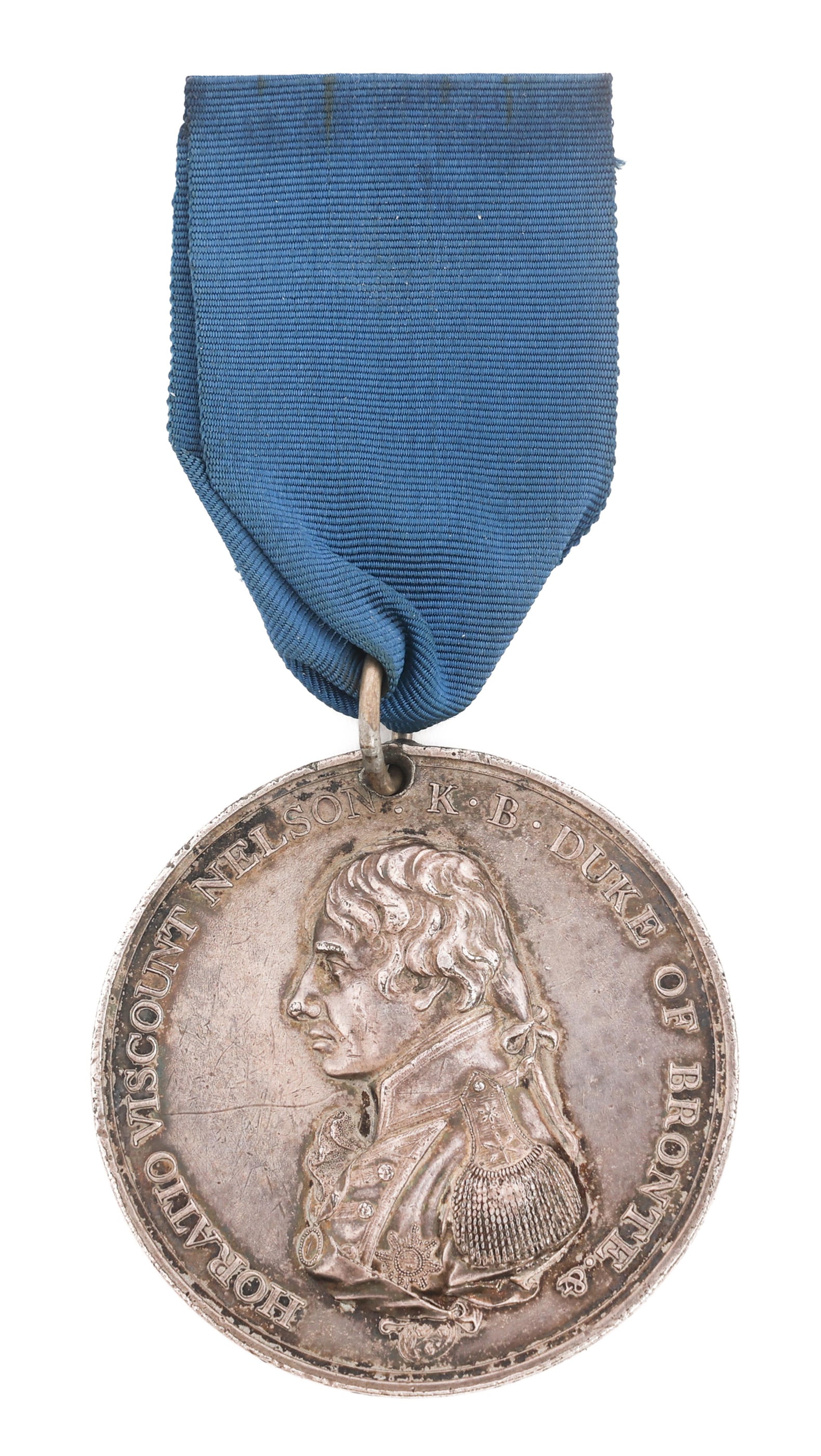 19th C. BRITISH NAVY BOULTON TRAFALGAR MEDAL (1 of 7)
