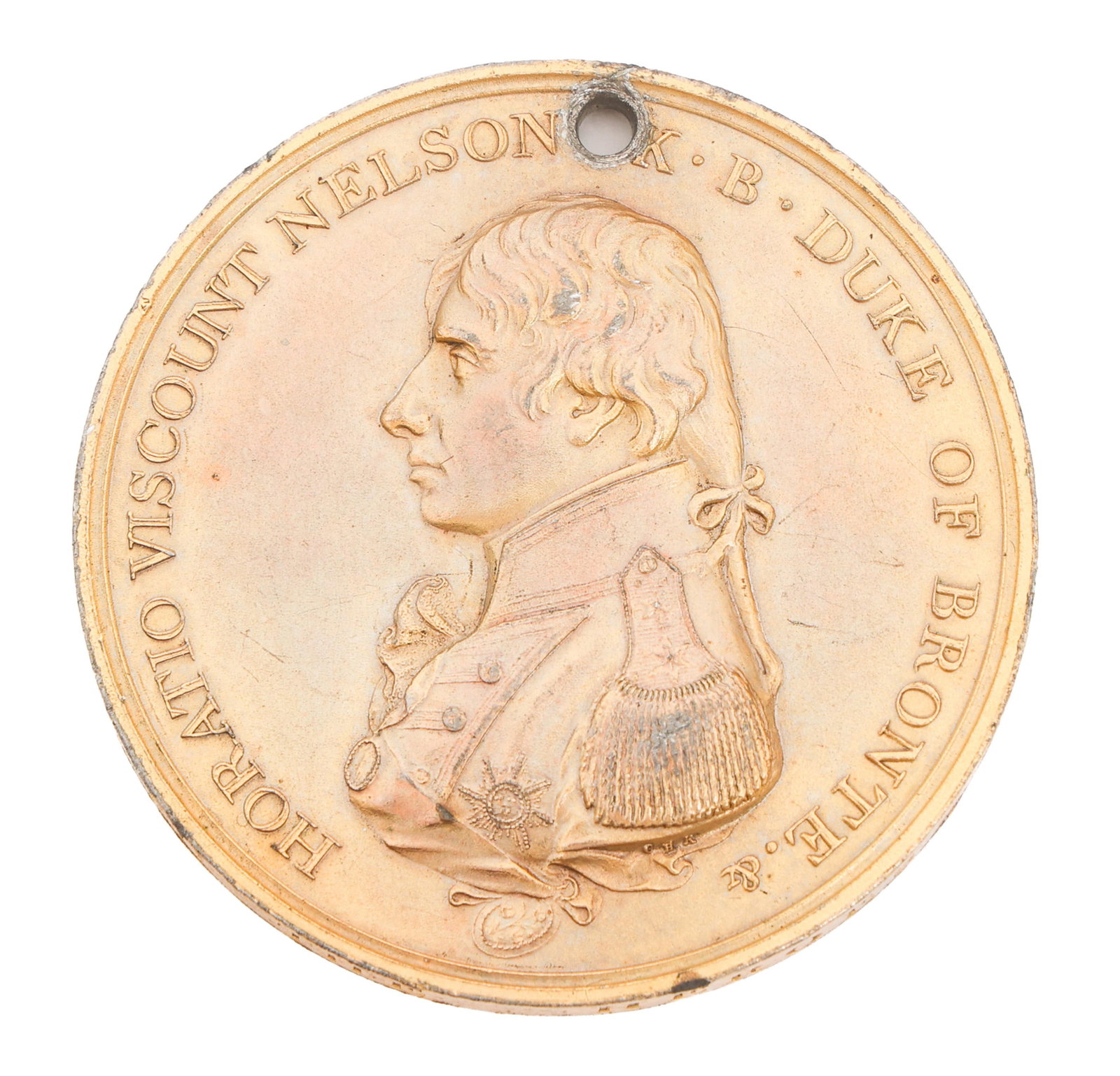 19th C. BRITISH NAVY BOULTON TRAFALGAR MEDAL (1 of 5)