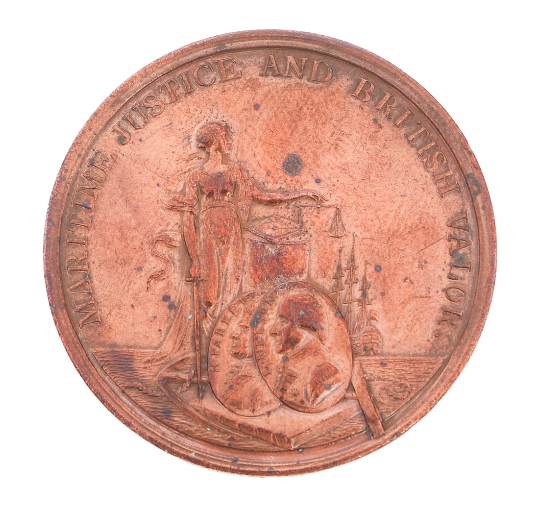 BRITISH NAVY BATTLE OF COPENHAGEN MEDAL (1 of 3)