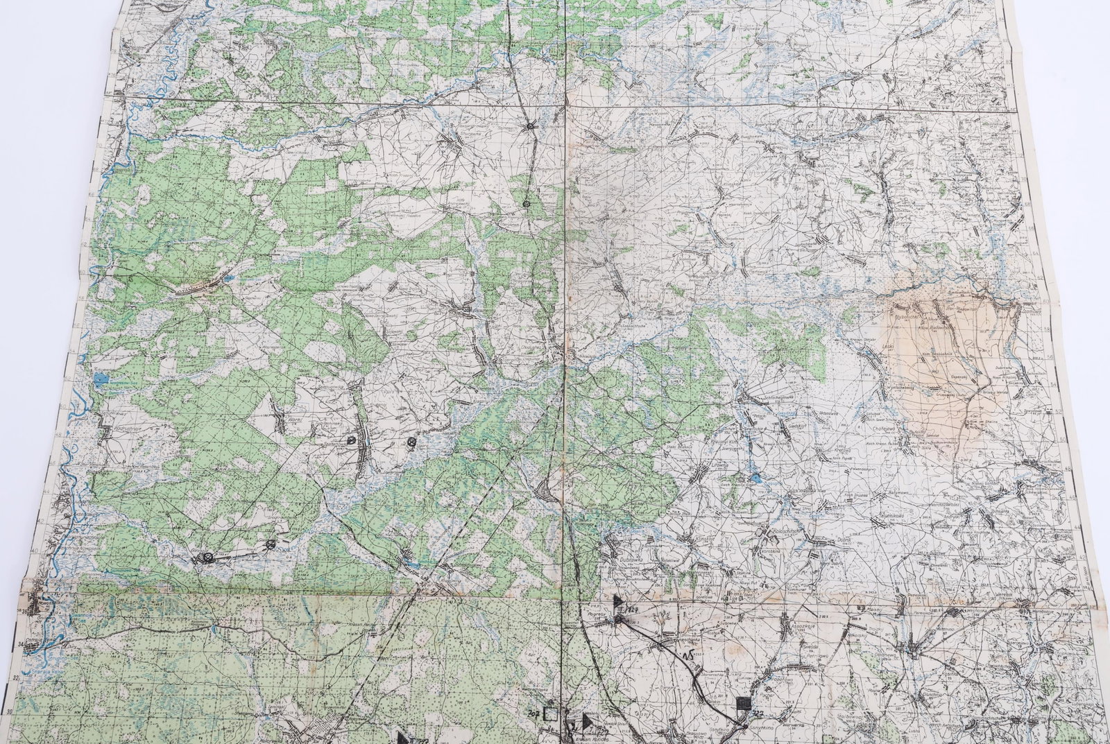 WWII GERMAN EASTERN FRONT ANNOTATED MAPS - 6