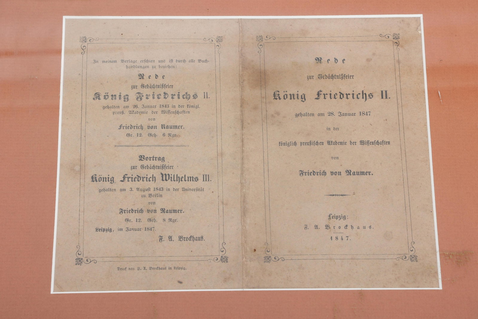 PRUSSIAN KING FREDERICK WILLIAM III SIGNED NOTE - 3