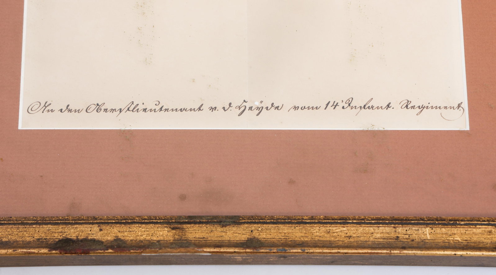 PRUSSIAN KING FREDERICK WILLIAM III SIGNED NOTE - 5